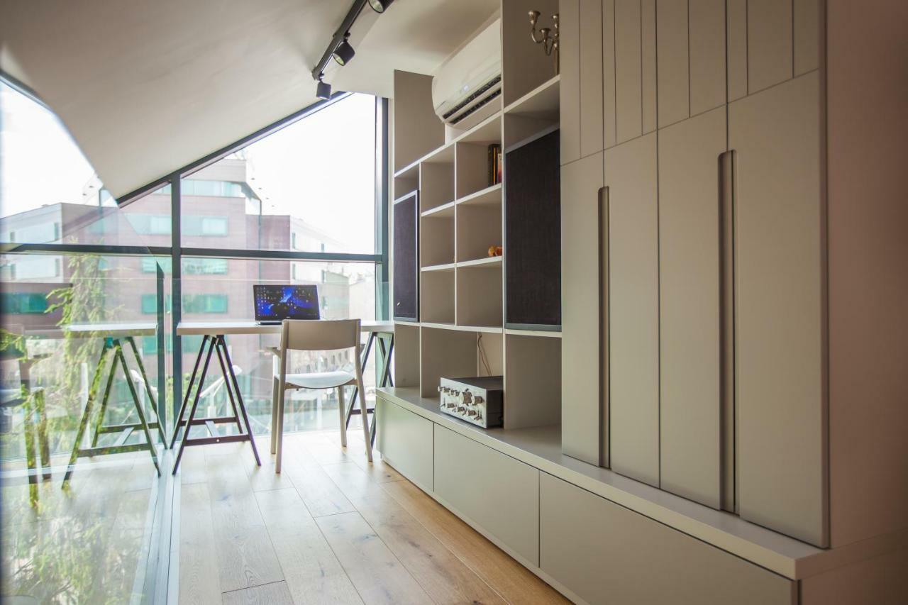 Penthouse In The City Center Vilnius Bagian luar foto