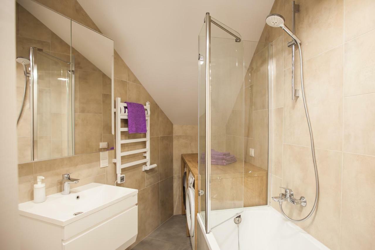 Penthouse In The City Center Vilnius Bagian luar foto