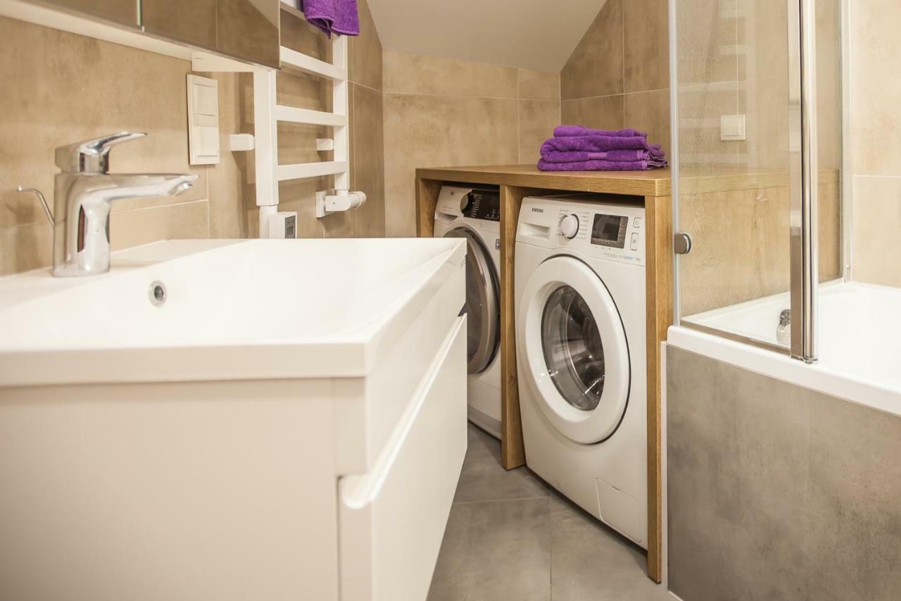 Penthouse In The City Center Vilnius Bagian luar foto