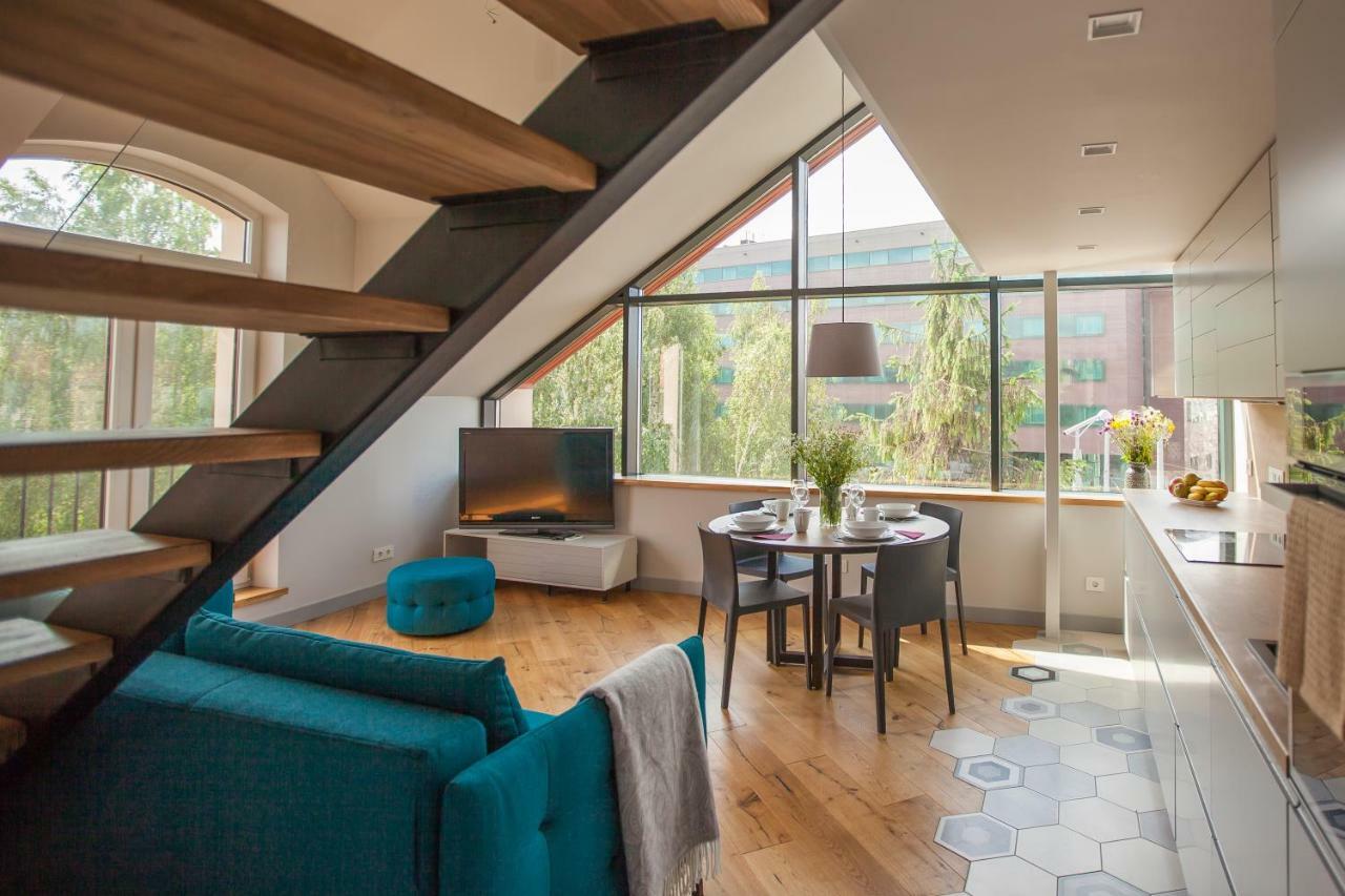 Penthouse In The City Center Vilnius Bagian luar foto